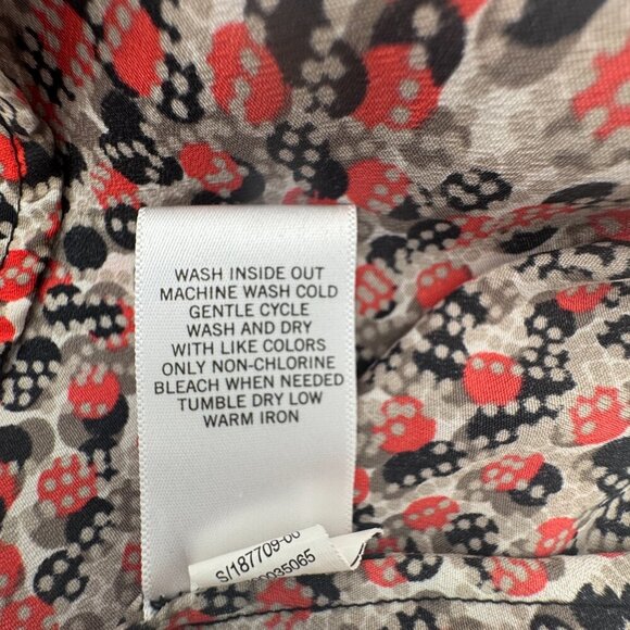 Banana Republic Women's Multi-Color Ruffle Sleeveless Tank Top Size Small - Picture 11 of 12